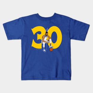 King Stephen Curry 30 NBA Kids T-Shirt